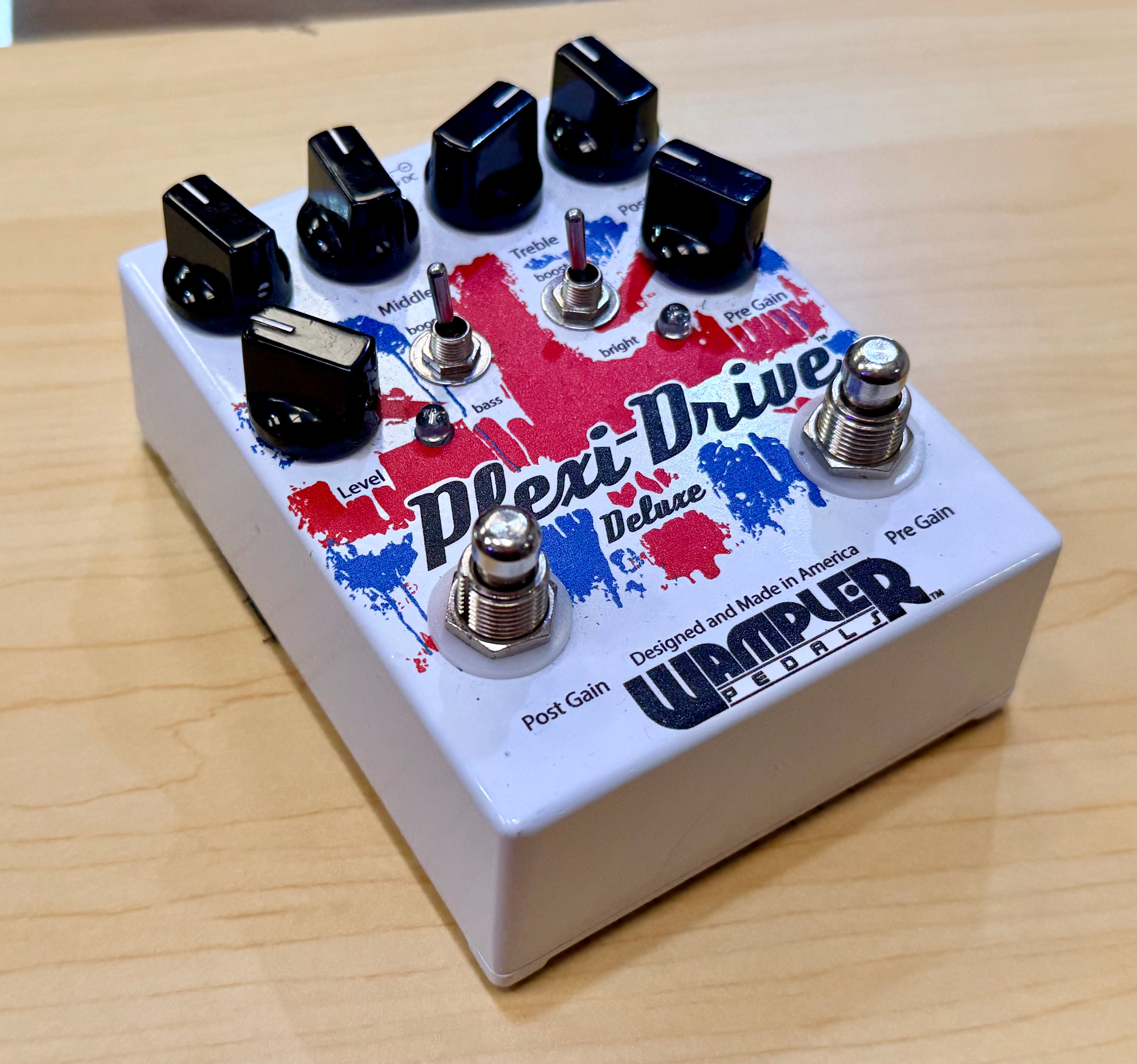 🎸 Wampler Plexi Drive Deluxe Guitar Effects Pedal~ Overdrive Boost Unit 🎸