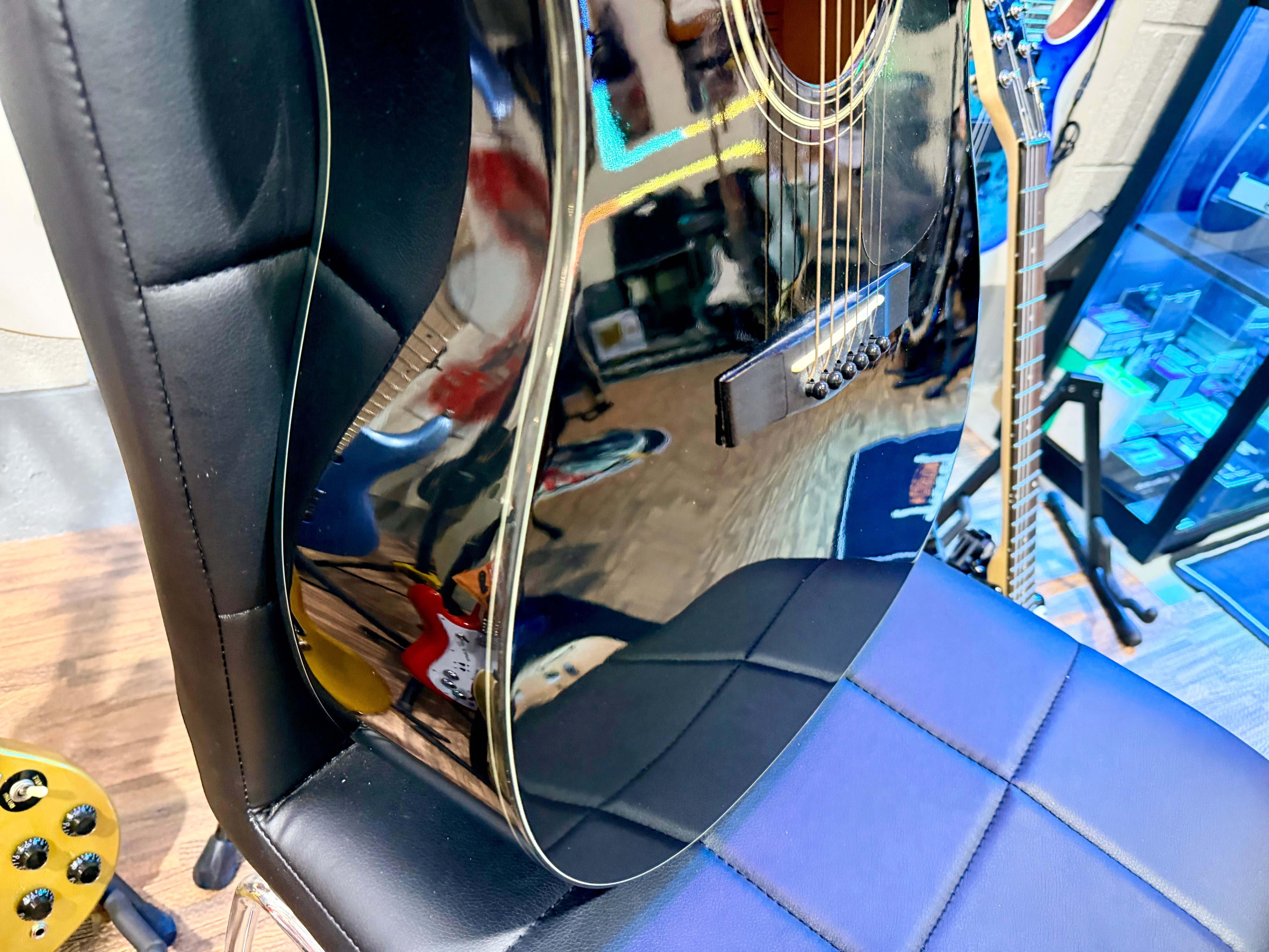 🎸PERFECT STARTER🎸 Fender DG-5 BLK Acoustic Guitar~ Full Size~ Gloss Black!