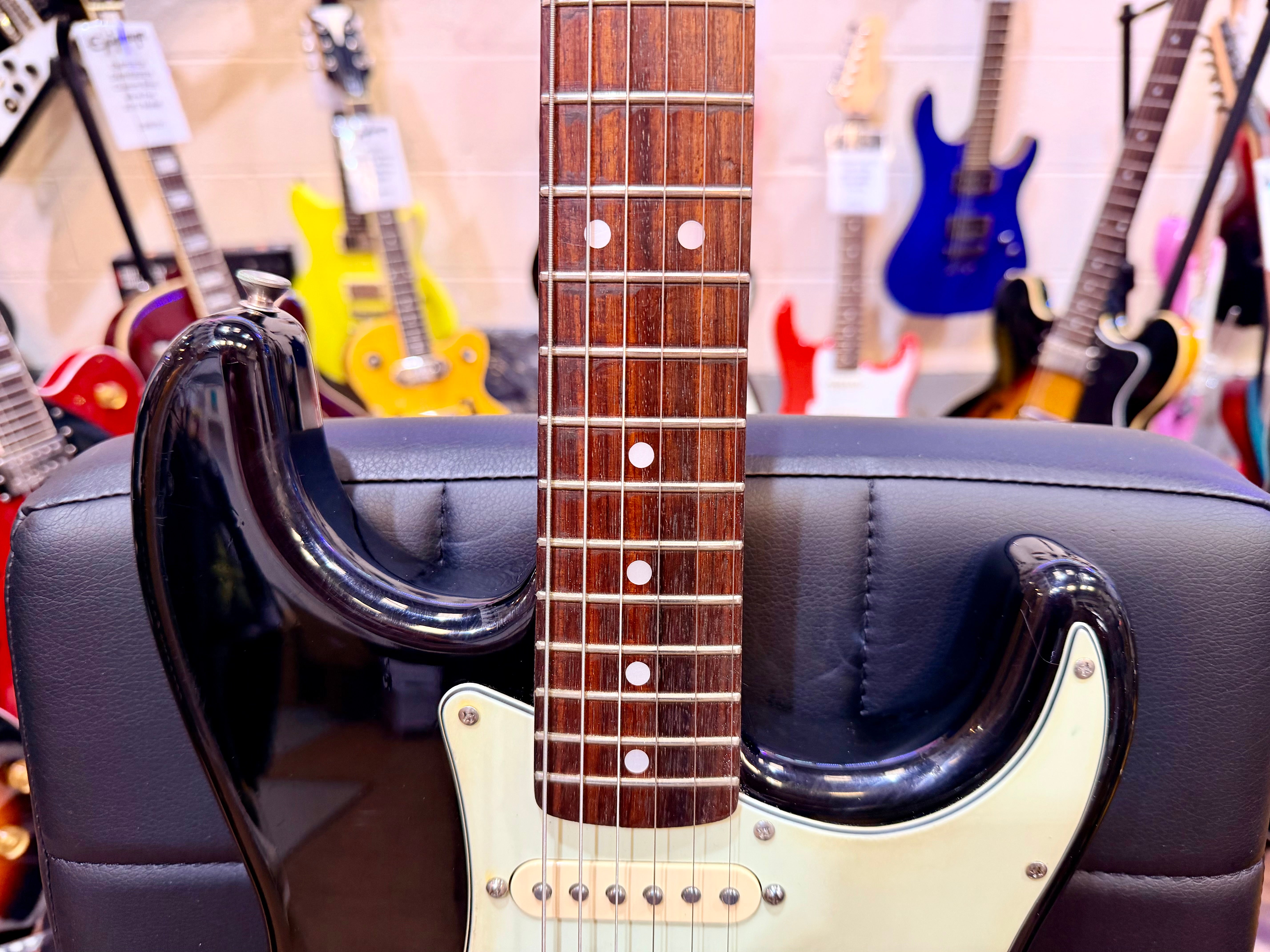 🔥RARE🔥 1984 Tokai Goldstar Sound Stratocaster~ Made In Japan MIJ~ Black Strat!