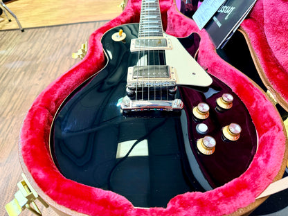 🔥2023🔥 Gibson Les Paul Standard 60s Plain Top Ebony~ Seymour Duncan/Killswitch