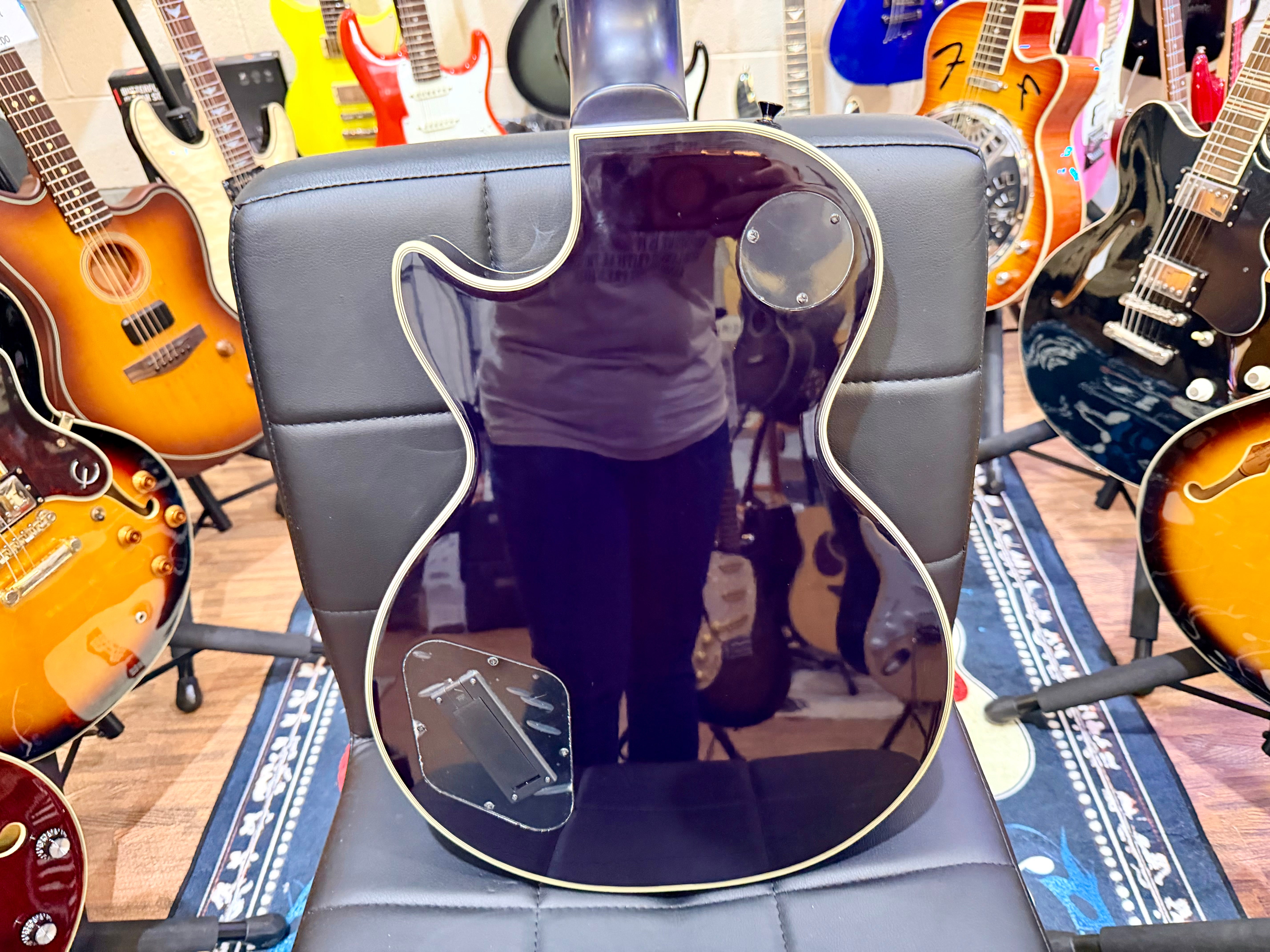 🔥2019🔥 Epiphone Les Paul Prophecy Custom Plus EX~ Midnight Sapphire~ EMG P’Ups