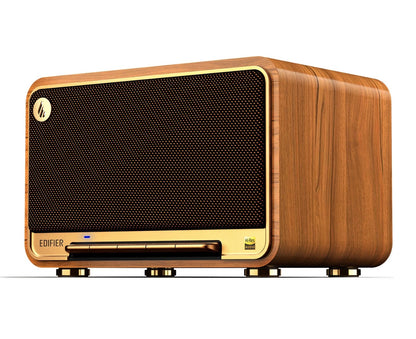 Edifier D32 Tabletop Retro Bluetooth Speaker Hi-Fi Hi-Res Audio 60W RMS - Brown