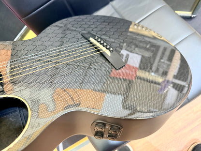 🔥MINT🔥 Enya X4 Pro Mini/EQ Carbon Fibre Electro-Acoustic Smart Guitar + Case!