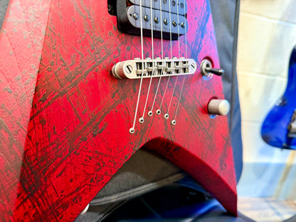 🔥2025🔥 Solar V2.6 Cannibalismo + Plus Flying V~ Blood Red~ Gig Bag~ MINT!