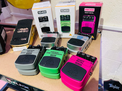 🎸 Behringer TO800 Vintage Tube Overdrive Guitar Effects Pedal~ BOXED 🎸