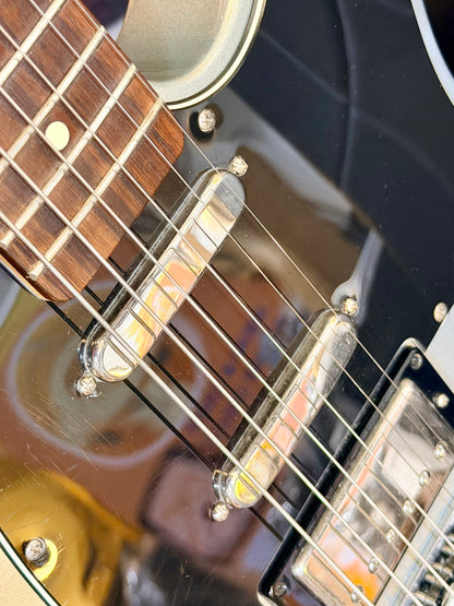 🔥2012🔥 Fender Blacktop Telecaster Baritone~ Ghost Silver HSS~ Mexican MIM Tele