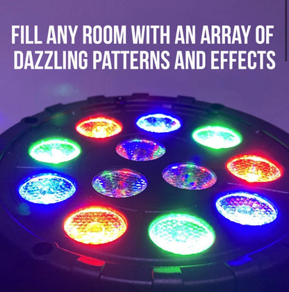 Kam Mini Par 12 USB Light Par Can RGBW Par Can DJ Disco Party