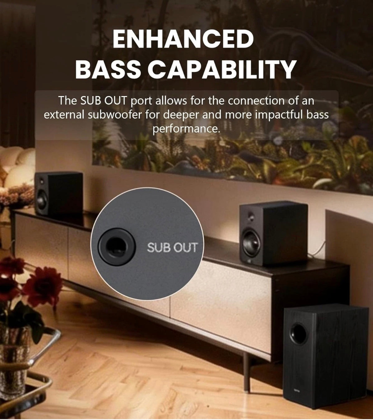 Edifier M90 HiRes Black Active 100 RMS Multimedia Speakers/Monitors with Sub Out