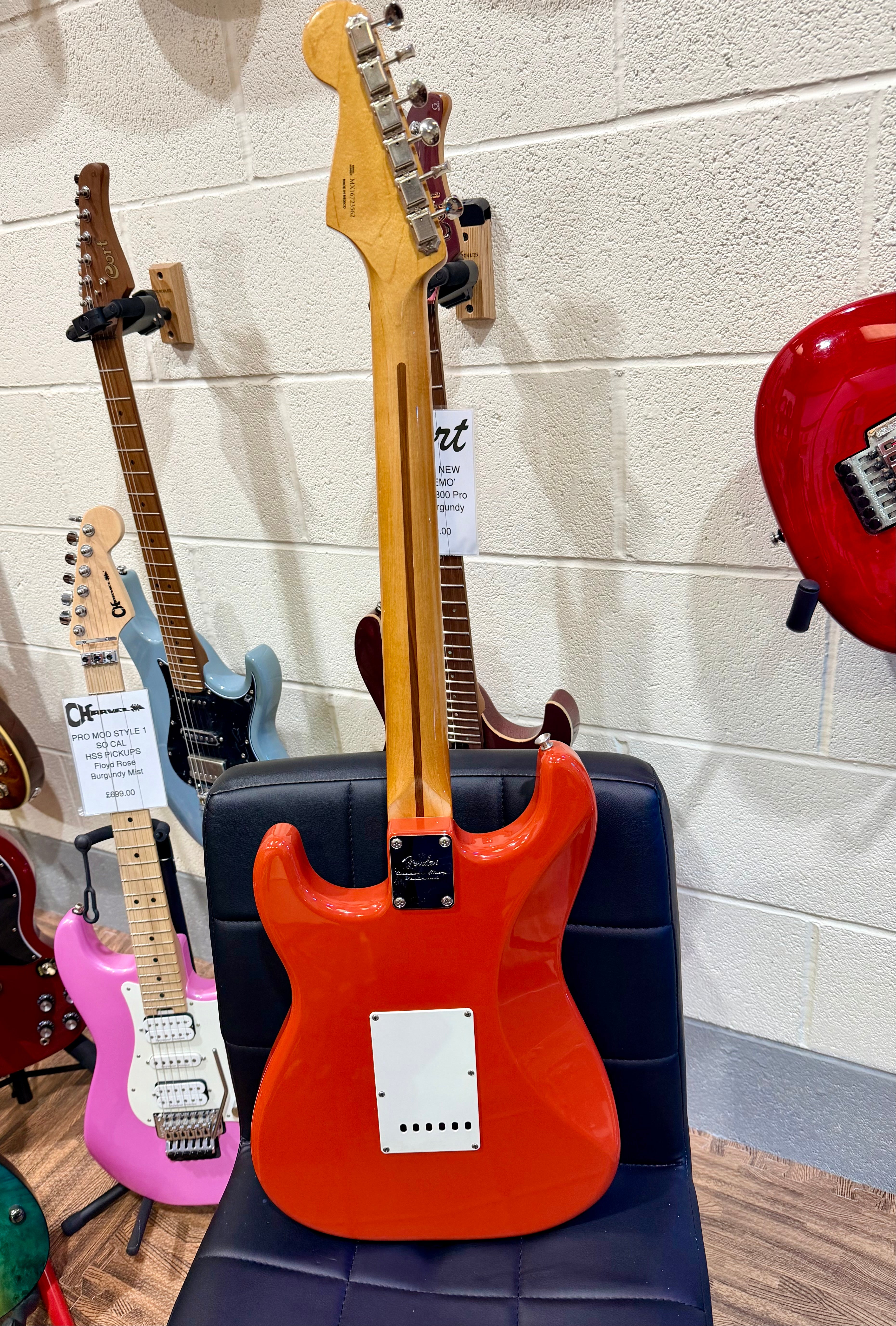 🌟2016🌟 Fender Classic Series 50s Stratocaster~Fiesta Red~Custom Shop Designed!