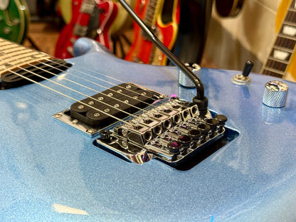 🔥MINT 2022🔥 Ibanez Signature JS140M Joe Satriani Soda Blue~ Edge Zero~ Ex-Demo