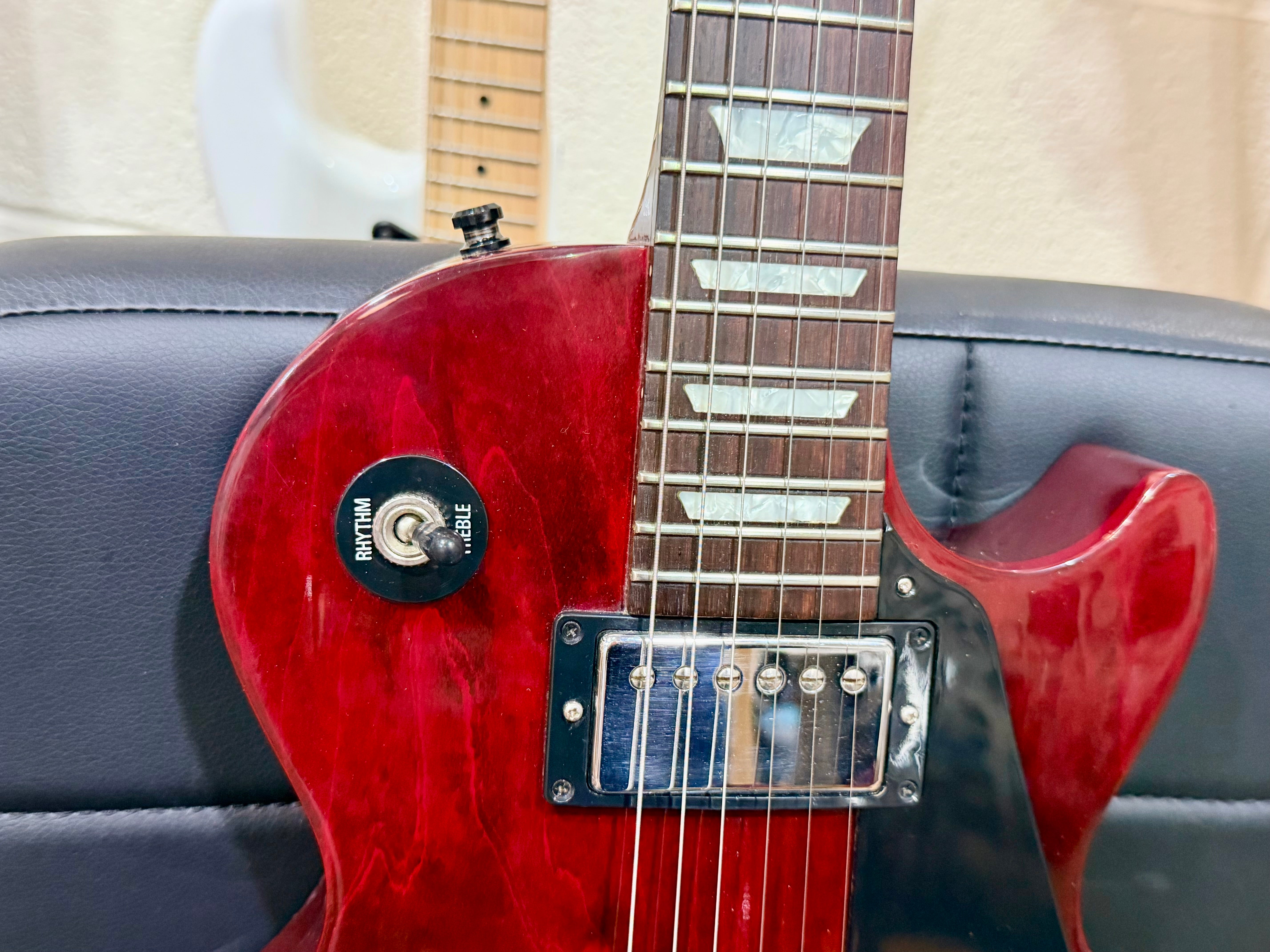 🔥2003🔥 Gibson Les Paul Studio USA~ Electric Guitar~ Wine Red~ 8lb:11oz!