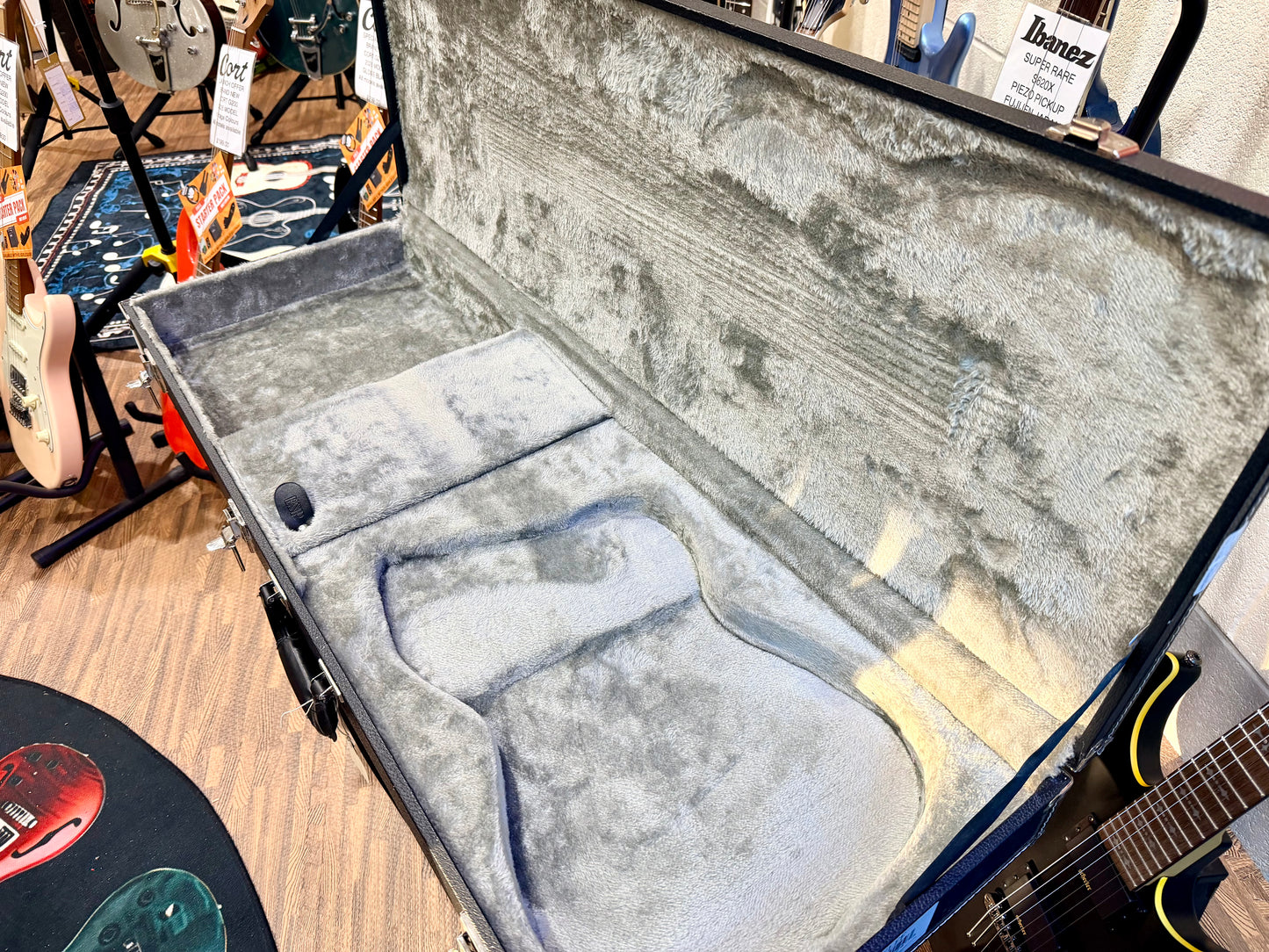 🔥MINT🔥 ESP LTD SCT-607 Baritone 7 String~ Stephen Carpenter Green Sparkle + Case