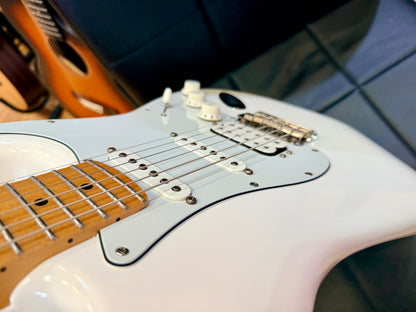 ✨2021✨ Fender Player Stratocaster HSS~ Polar White~ Maple Neck~ Mexican Strat!