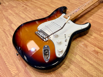 🔥RARE🔥 1994 Fender Squier Silver Series Stratocaster~ Made in Japan~ Sunburst!