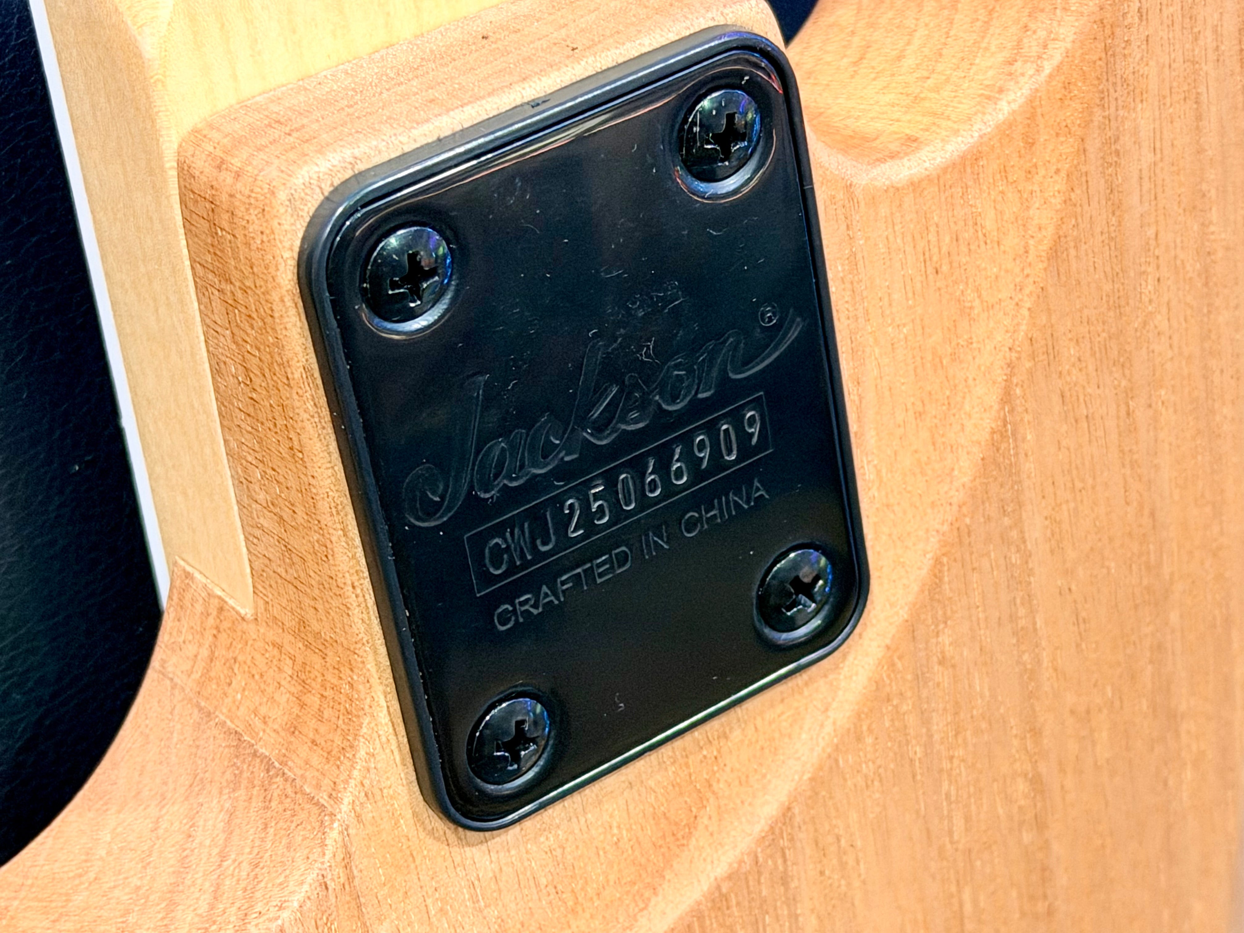 🔥EX-DEMO 2025🔥 Jackson JS Series Warrior JS32T~ Natural Oil Electric Guitar!