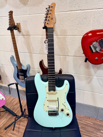 🔥2019🔥 Schecter Nick Johnson Traditional~ Atomic Frost~ Seymour Duncan Lil 59!