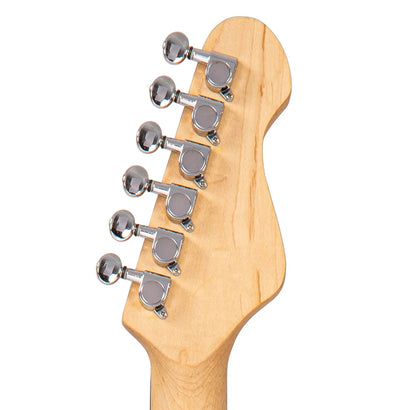 Vintage V60 Coaster Series Electric Guitar ~ Left Hand Boulevard Black