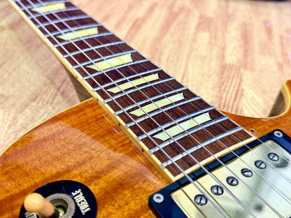 🇯🇵1996🇯🇵 Orville LPS-80F Les Paul Deep Cherry Tiger Top MIJ Japan Import!