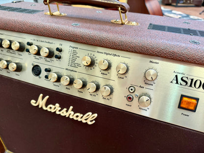 🎸 Marshall AS100D Soloist Acoustic Guitar & Instrument/Mic Amp Combo~ 100w 🎸