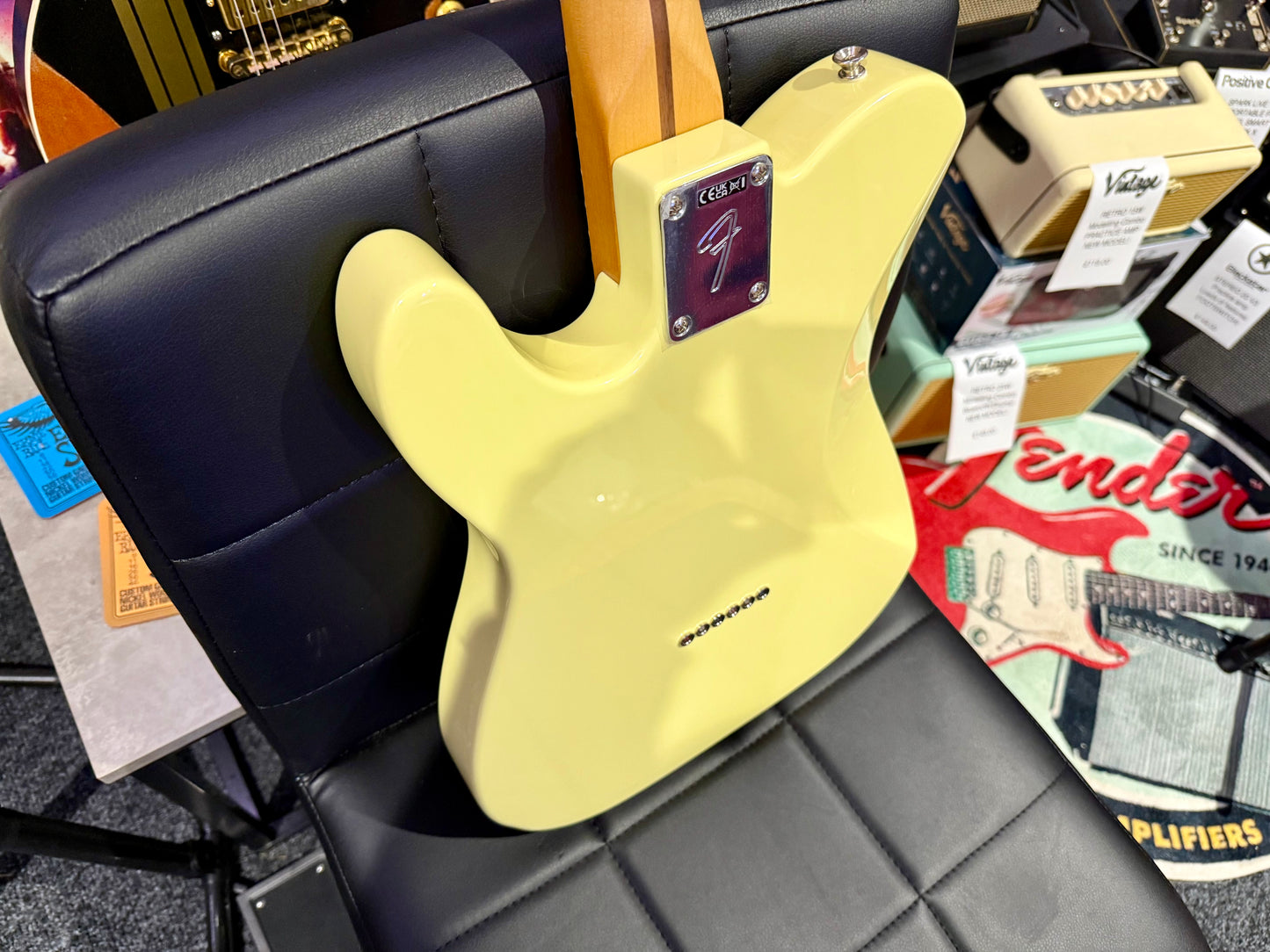🌟NEW 2024🌟 Fender Player ii Telecaster HH~ Hialeah Yellow~ Maple Fretboard!