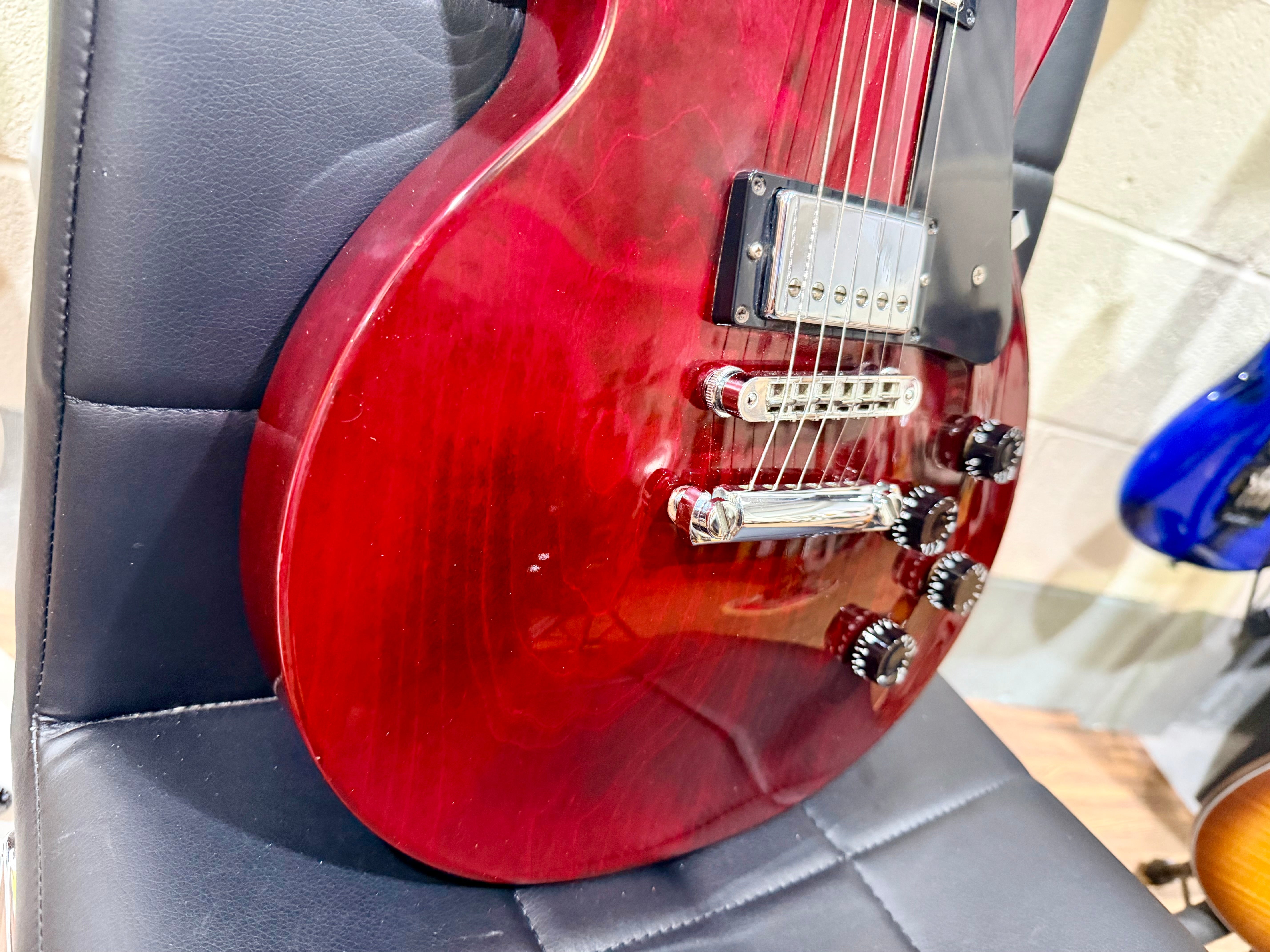 🔥2003🔥 Gibson Les Paul Studio USA~ Electric Guitar~ Wine Red~ 8lb:11oz!
