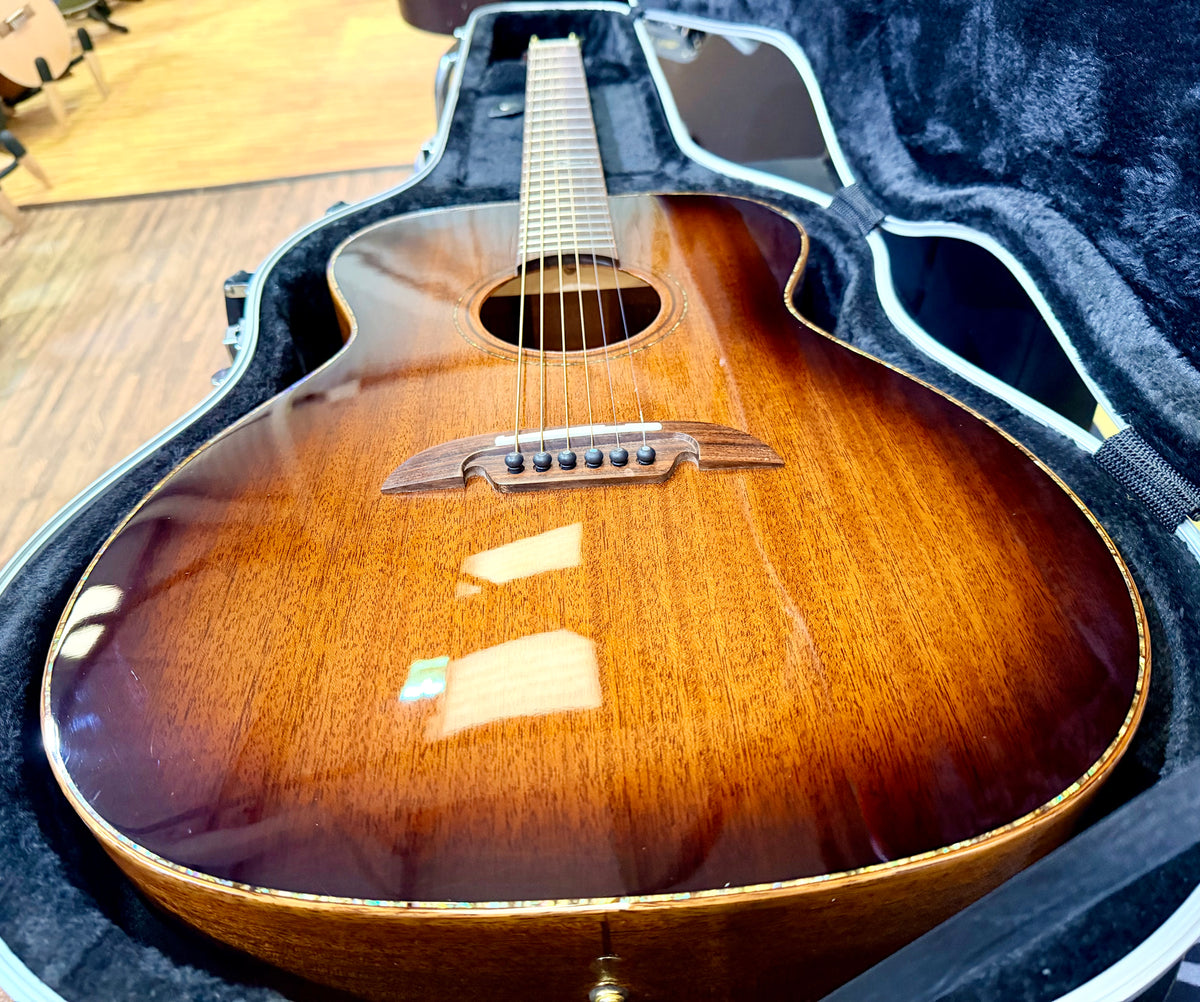 🌟2020🌟 Alvarez MFA66SHB Masterworks OM Folk Acoustic Guitar~ Shadowburst!