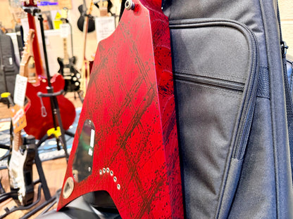 🔥2025🔥 Solar V2.6 Cannibalismo + Plus Flying V~ Blood Red~ Gig Bag~ MINT!