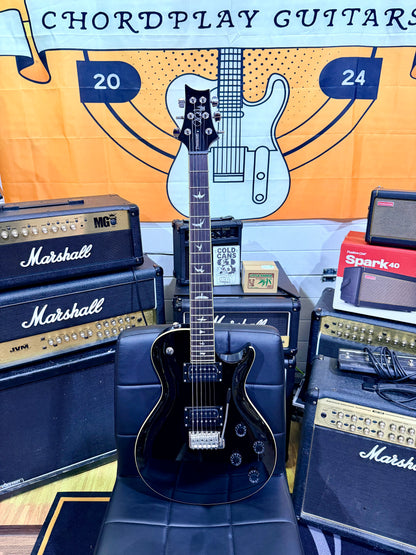 🔥MINT🔥 2021 PRS SE Mark Tremonti Standard Piano Black Tremolo + PRS Gig Bag!