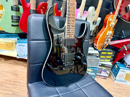🔥2008🔥 Ibanez RGR321 EX Black Electric Guitar~ Hardtail Super Strat~ Indonesia