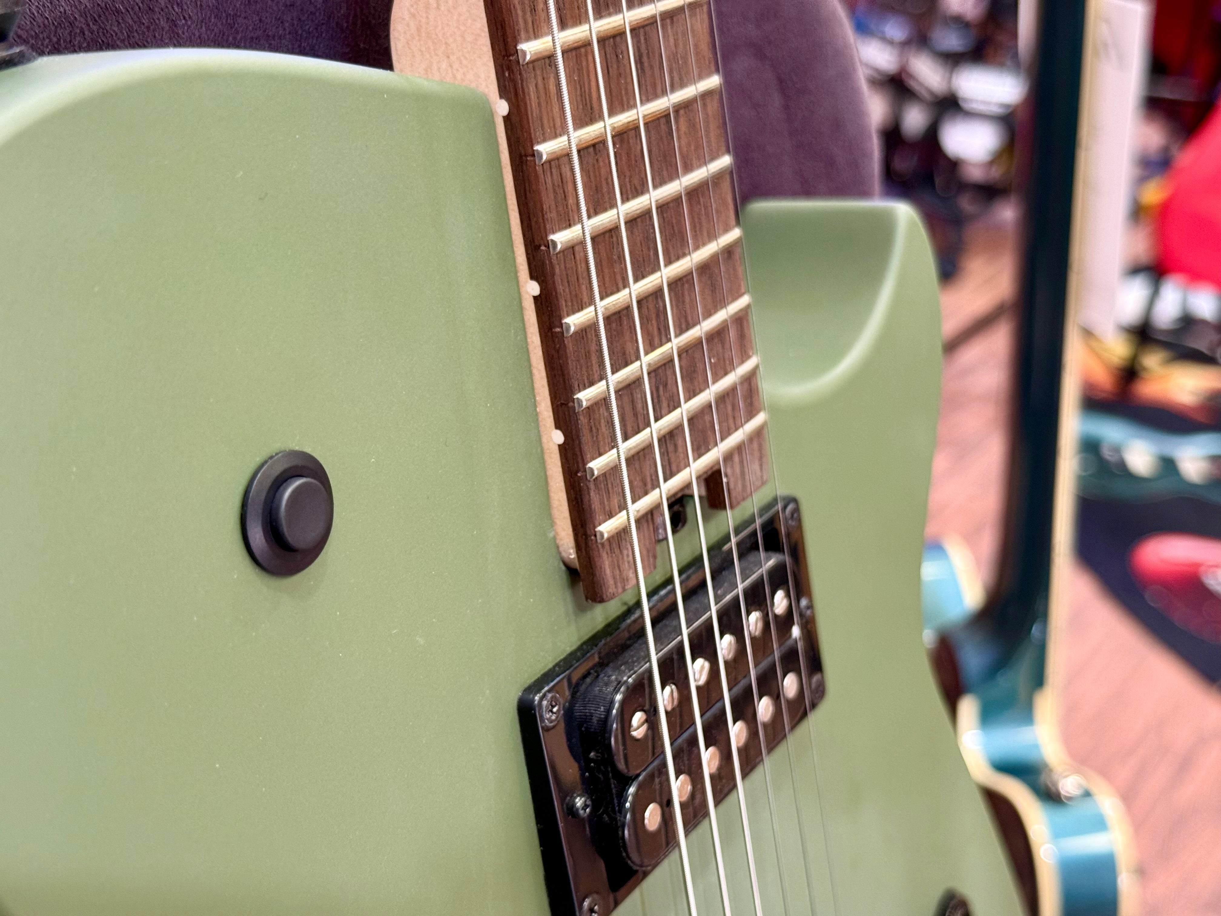 🔥2025 NEW RELEASE🔥 Manson Meta Series Matt Bellamy MBM-2H~ Satin Olive Green!