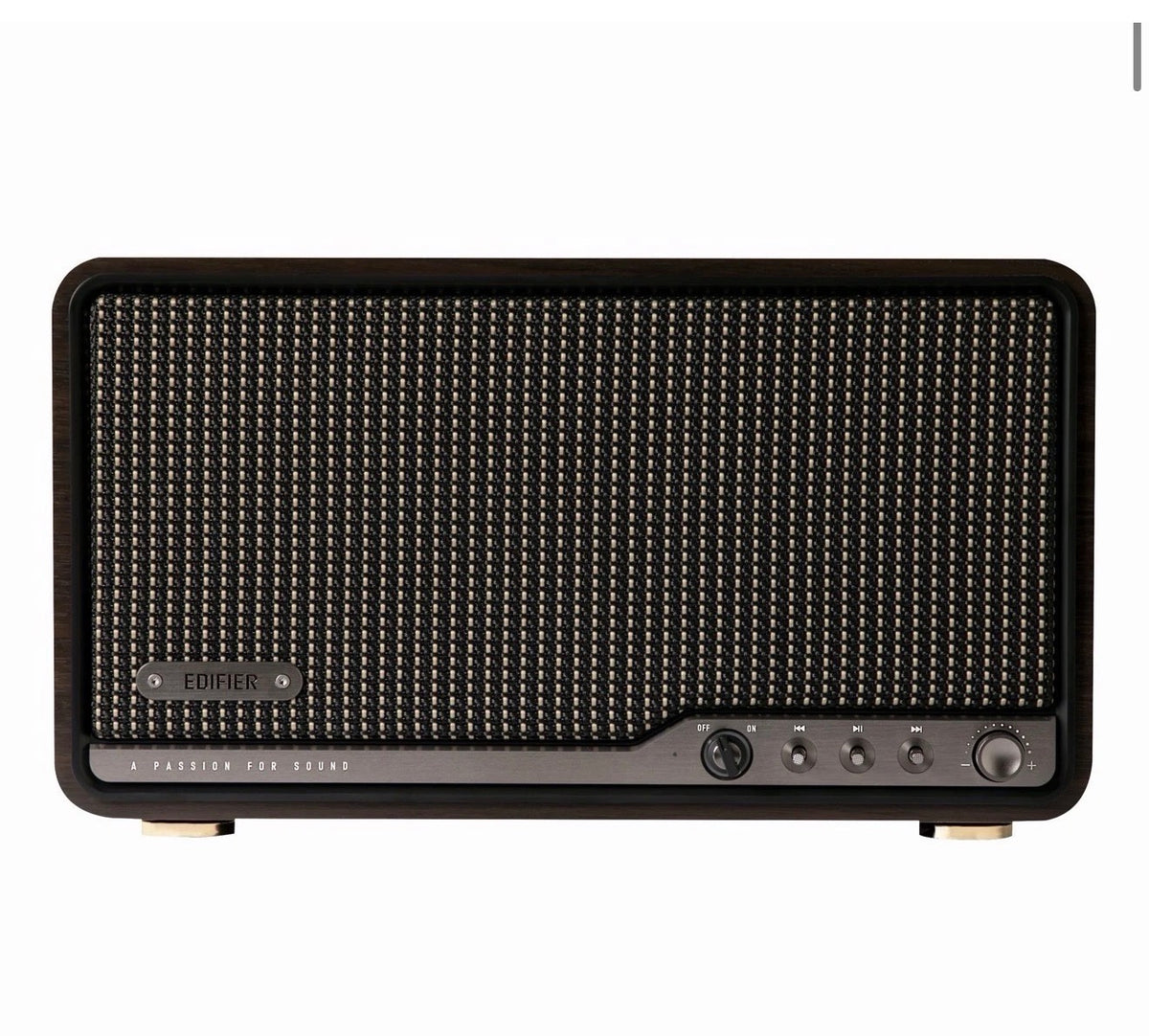 Edifier S300 Tabletop Bluetooth Hi-Res Airplay 2 Speaker - Black Walnut