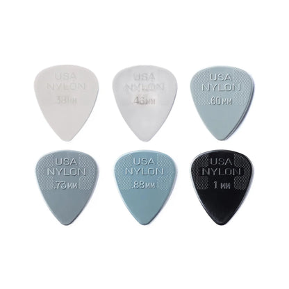 Jim Dunlop PVP444 Variety Picks Pack -Nylon - 12 Picks
