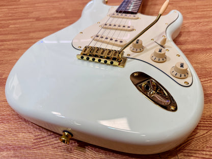 ⚡️NEW⚡️ Jet JS-380 OW Rosewood Electric Guitar~ Olympic White with Gold Hardware