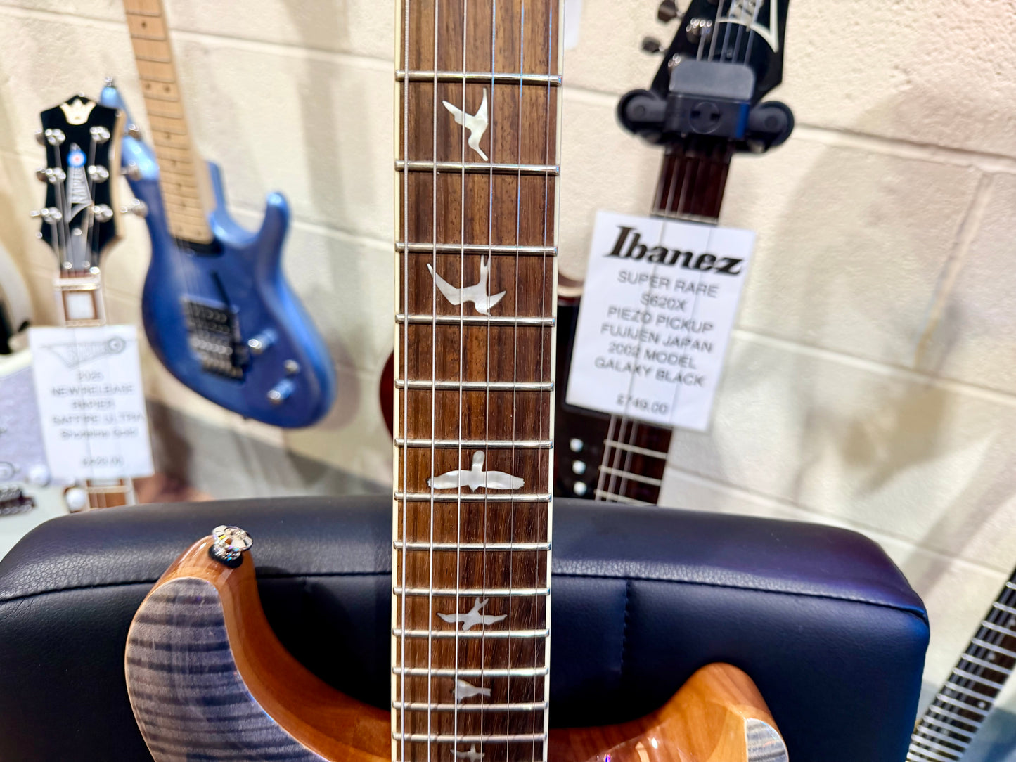 🔥MINT 2023🔥 PRS SE McCarty 594~ Charcoal Maple Top~ Gig Bag~ Stunning Guitar!