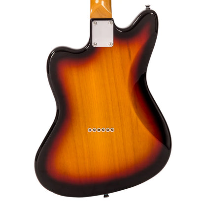 🎸NEW Vintage V65 ReIssued Series Hard Tail Electric Guitar ~ Soapbar~ Tobacco Sunburst 🎸
