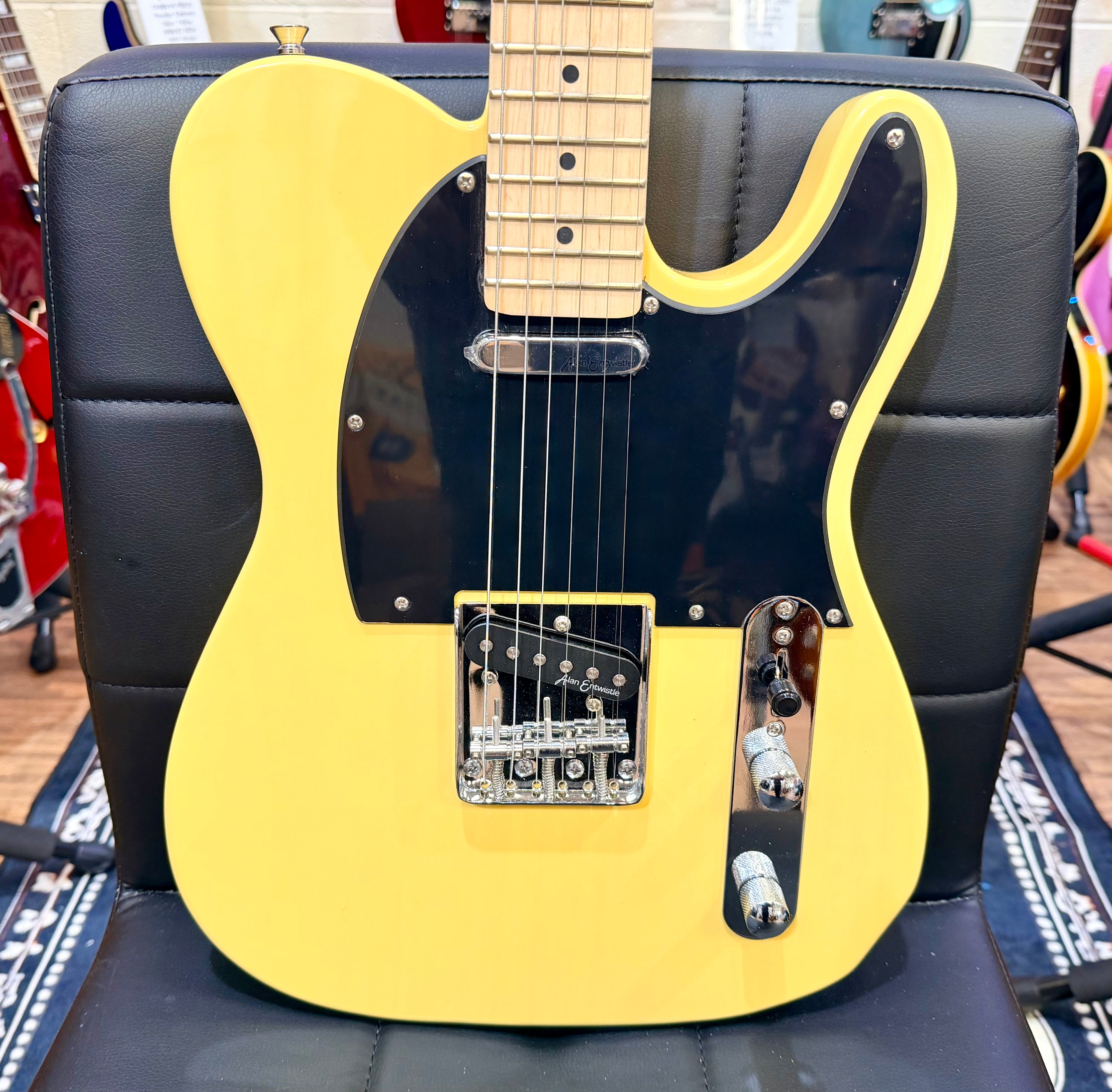 🌟B-STOCK🌟 Vintage V20 Maple Coaster Electric Guitar~ Butterscotch~ Telecaster!