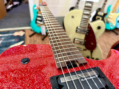 🔥NEW RELEASE🔥 Manson Meta Series Matt Bellamy MBM-2H Sustainiac~ Red Sparkle!