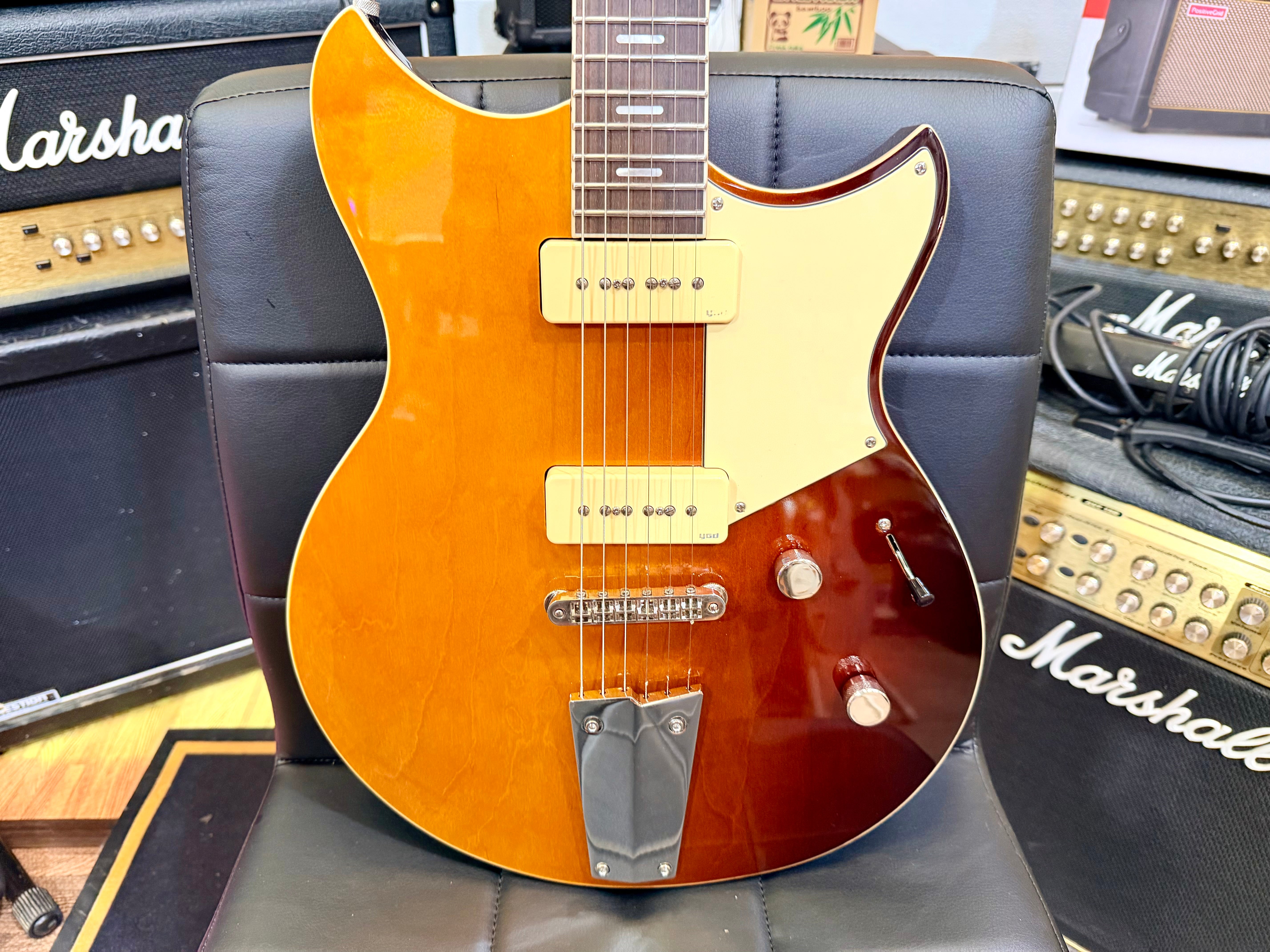 ☀️2025☀️ Yamaha Revstar Standard RSS02T Sunset Burst P90 Electric Guitar + Bag!