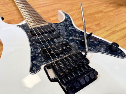🔥2007🔥 Ibanez RG350DX White~ HSH Edge III Tremolo~ PRS Bridge P’up!