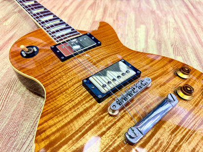 🇯🇵1996🇯🇵 Orville LPS-80F Les Paul Deep Cherry Tiger Top MIJ Japan Import!