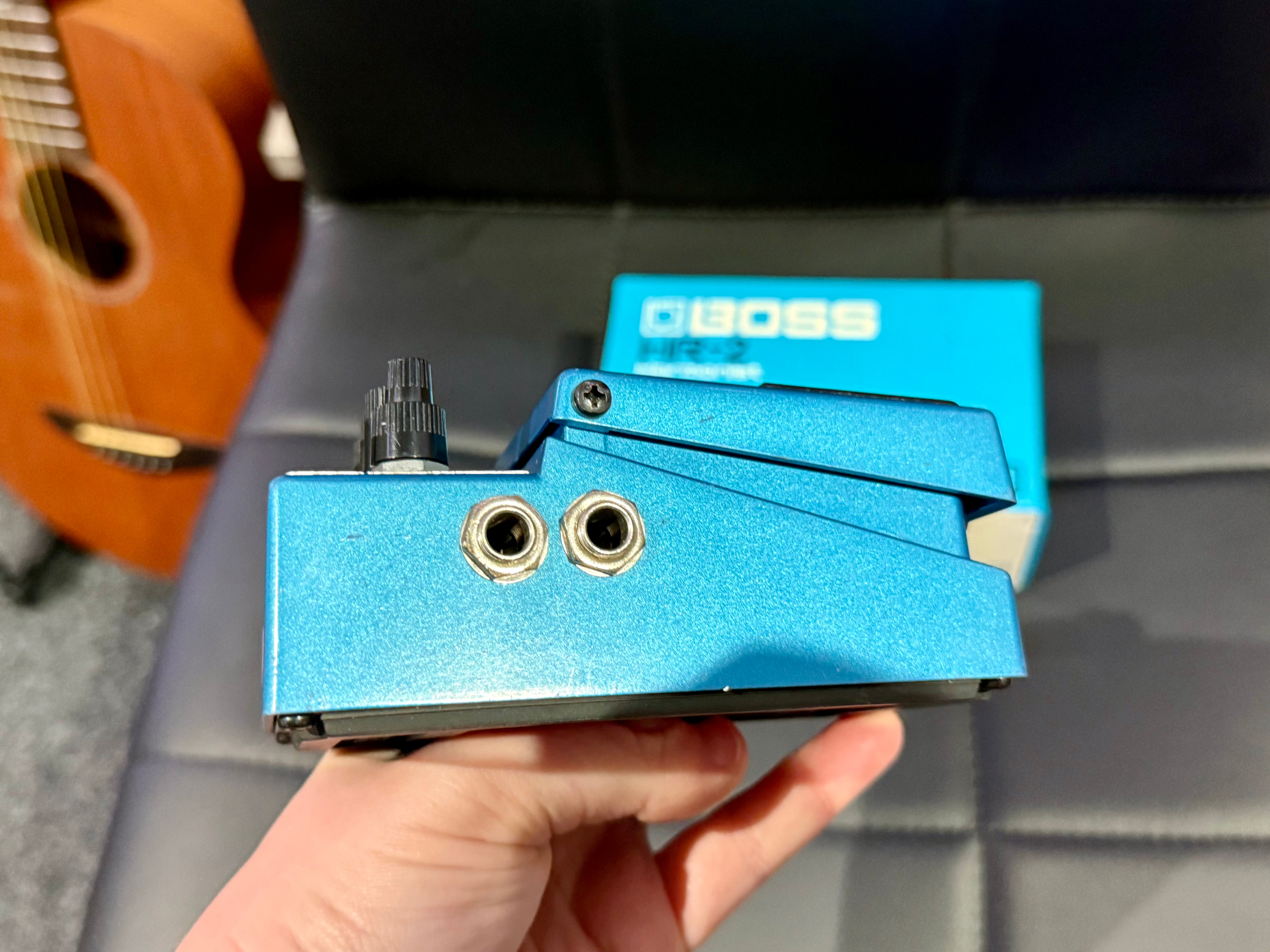 🎸 Boss Harmonist HR-2~Made In Taiwan~Pink Label Vintage Guitar Effects Pedal 🎸