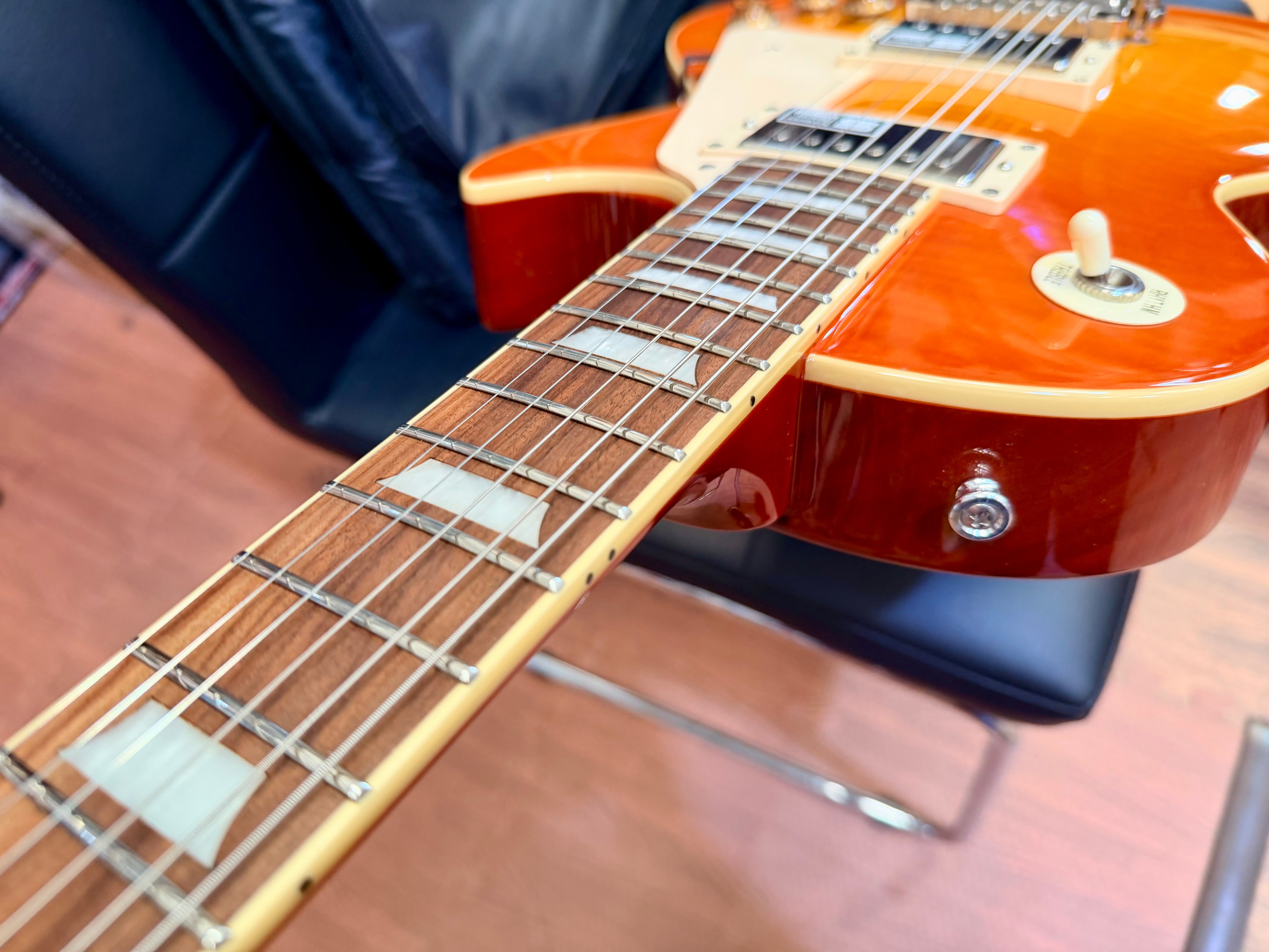 🇯🇵JAPAN🇯🇵 Edwards E-LP-125SD Honey Burst MIJ 2020~ Les Paul~ Seymour Duncan!
