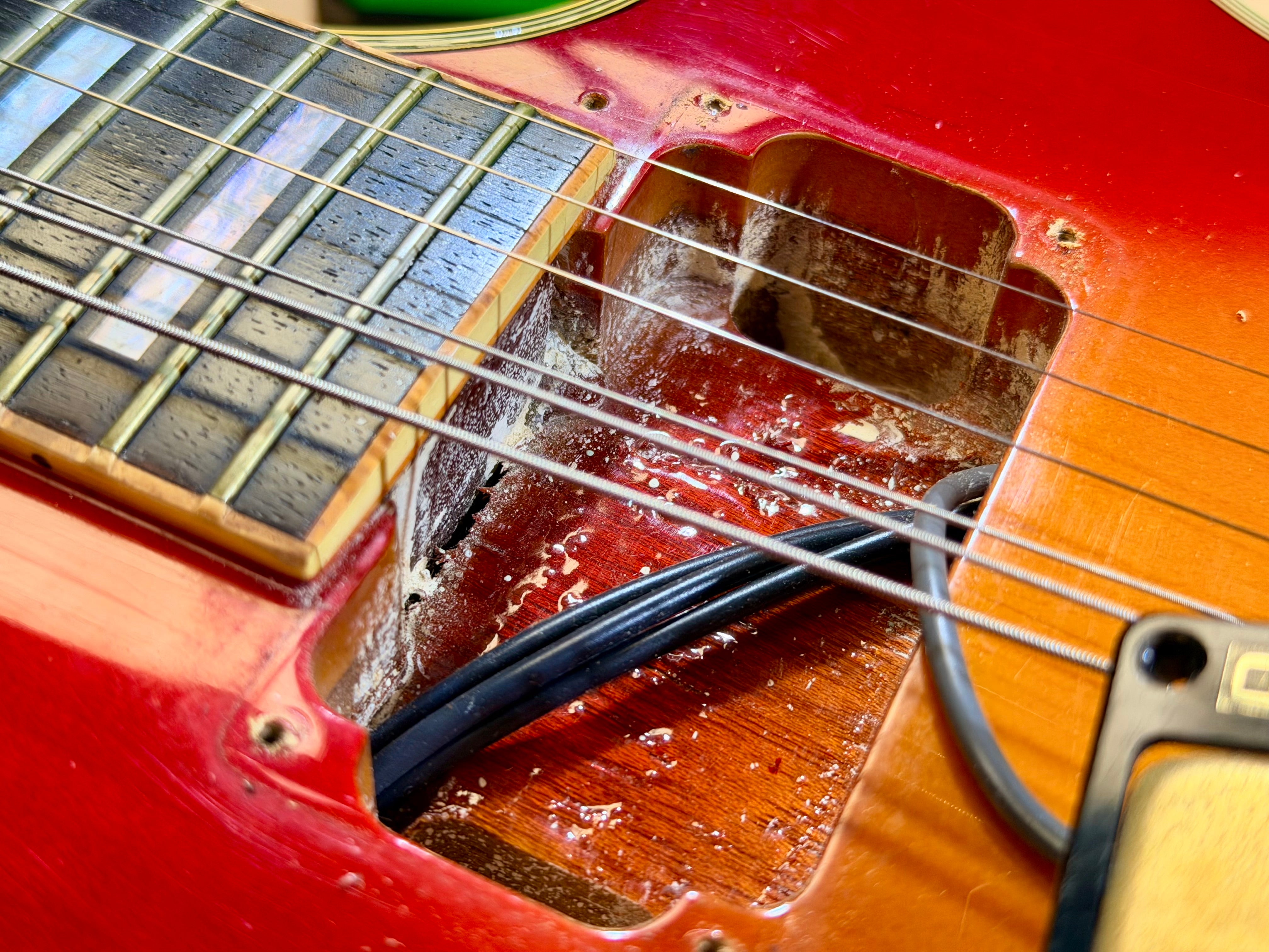 🔥1991 MIJ🔥 Burny Les Paul Custom~ Cherry Sunburst~ Japan Import 🇯🇵