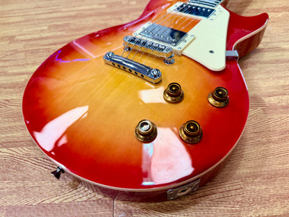 ☀️BUNDLE OFFER☀️ Harley Benton SC-450 CB Classic Series~ Cherry Burst LP Style!