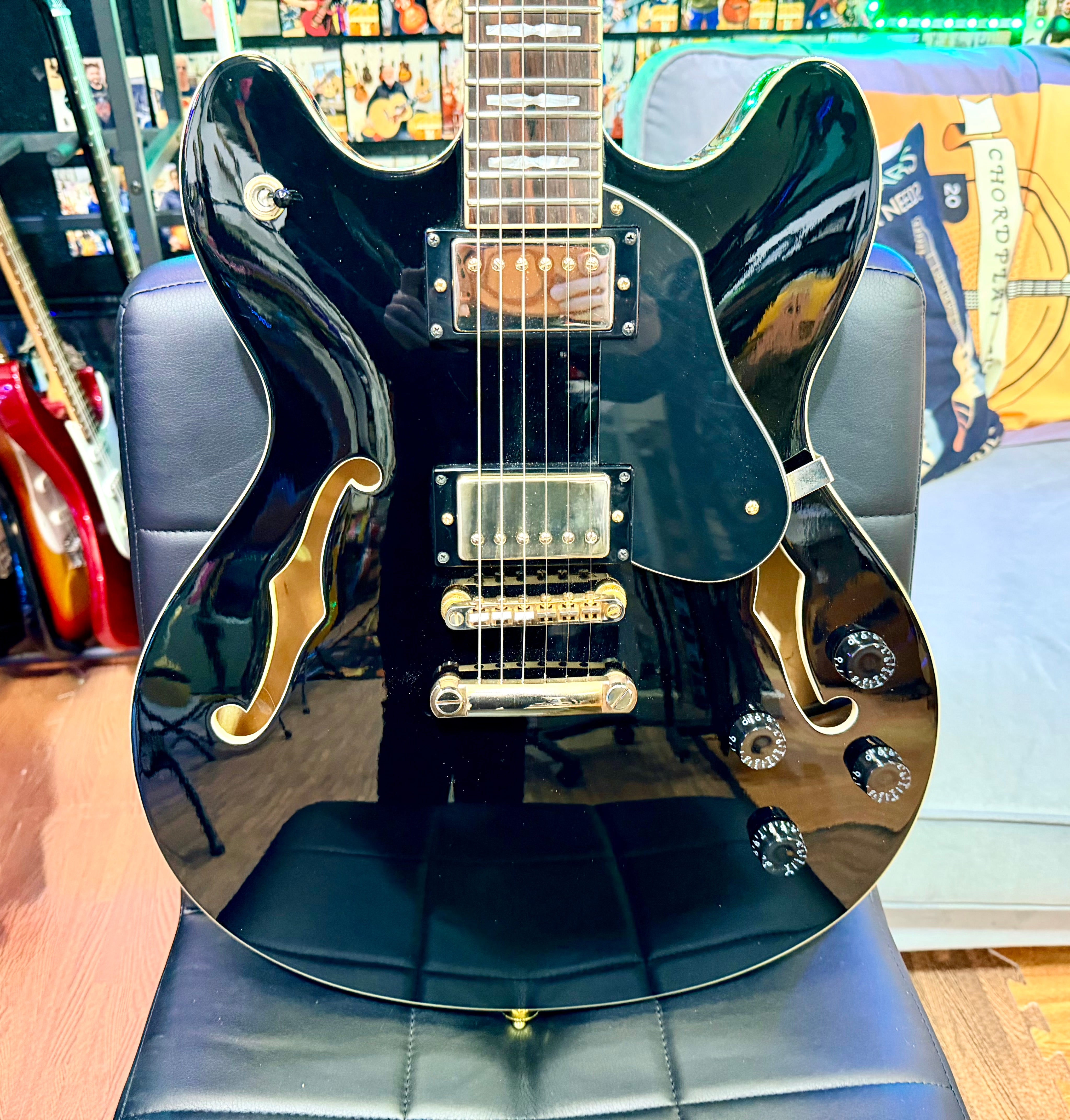🌟LOVELY🌟 Peavey JF1EX Semi-Hollow Electric Guitar~ Early Korean Made Model 🇰🇷