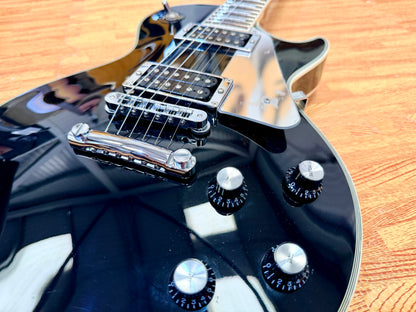 🔥2005🔥 Burny RLC-55JS John Sykes Les Paul Custom Signature Black~ Japan Import