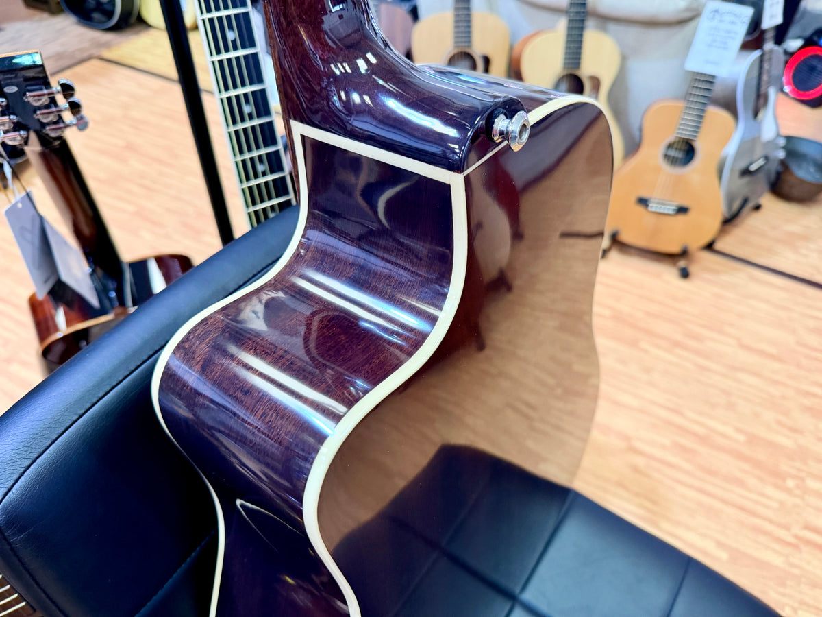 Epiphone Inspired by Gibson J-45 Cutaway Electro-Acoustic~ Hiscox Case~ Sunburst