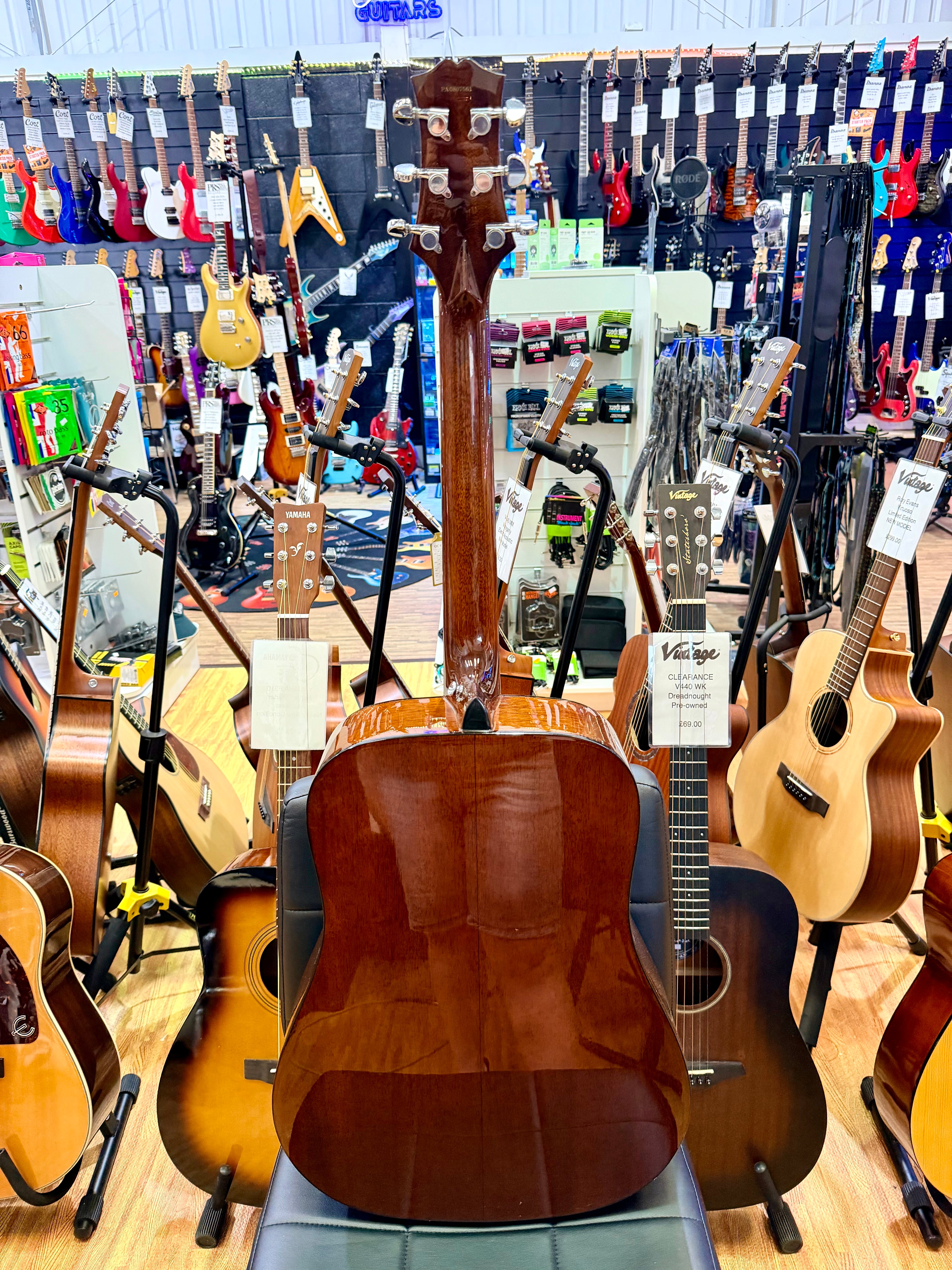 ✨2008✨ Peerless PD-60 Dreadnought Electro Acoustic Guitar~ Korea AAA All Solid!