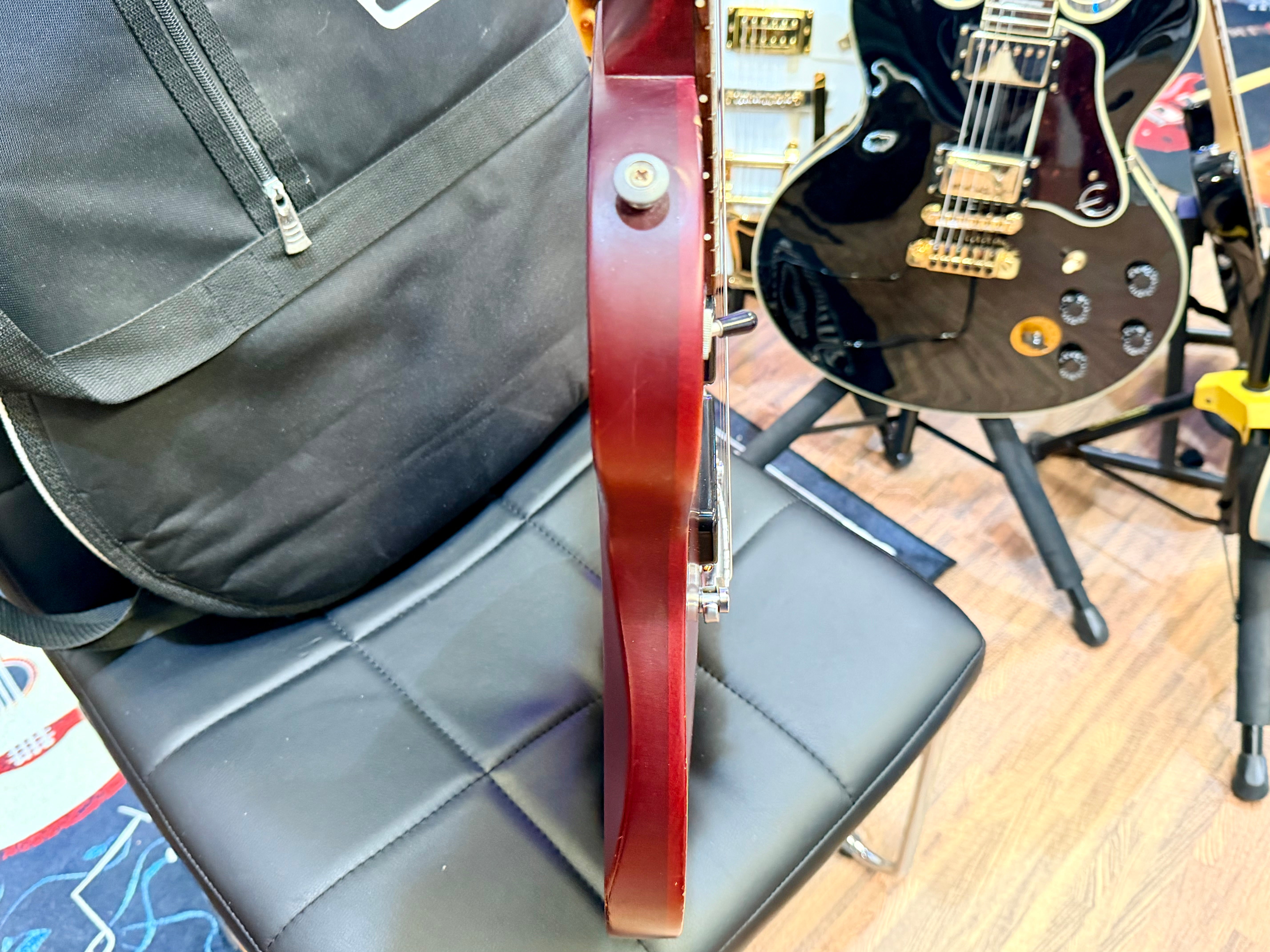 🔥2014🔥 Gibson Les Paul Melody Maker 120th Anniversary~ Worn Cherry~ P90s + Bag