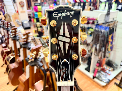 🔥2024🔥 Epiphone Inspired By Gibson Custom Les Paul~ Alpine White~ USA Pickups!